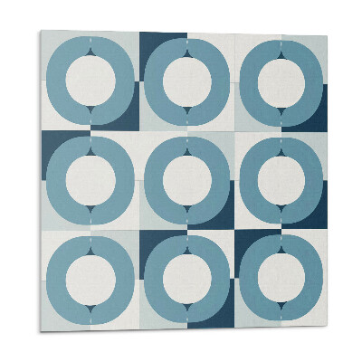 Panel ścienny pcv Okrągłe figury w harmonijnym układzie