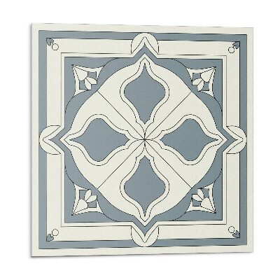 Panel dekoracyjny Kwiatowy motyw na ceramice