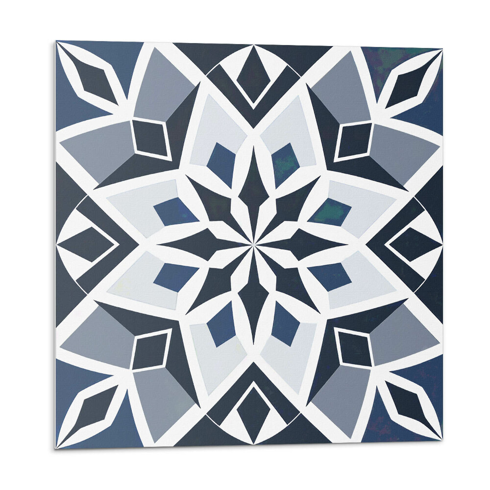 Panel ścienny Kwiatowa geometria w nowoczesnym stylu