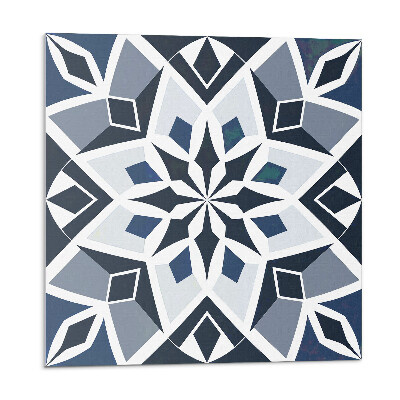 Panel ścienny Kwiatowa geometria w nowoczesnym stylu