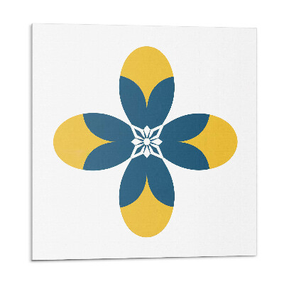 Panel ścienny Kwiatowy motyw w symetrycznej aranżacji