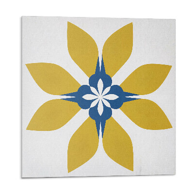 Panel dekoracyjny Kwiatowy motyw z liśćmi