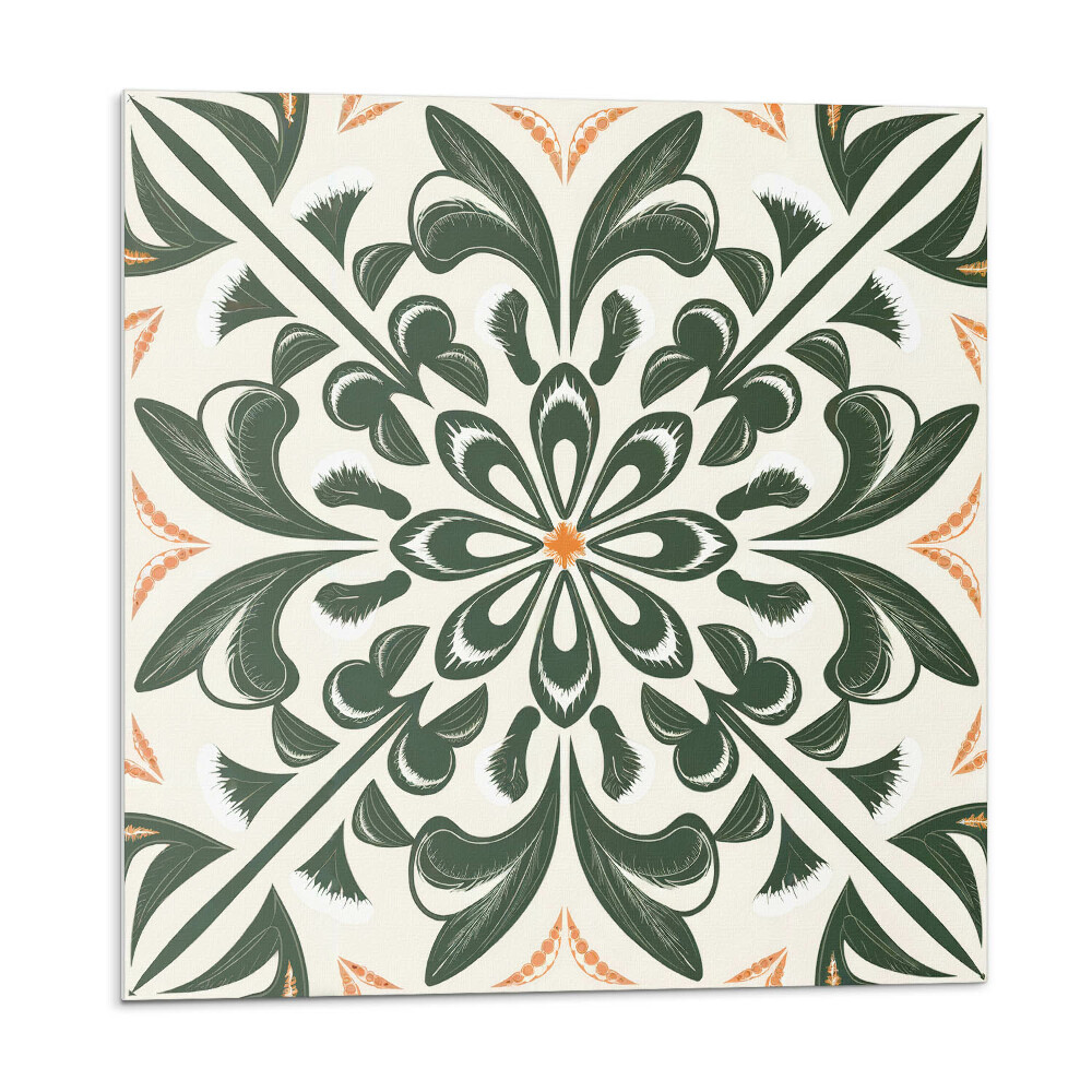 Panel ścienny Kwiatowy motyw z liśćmi