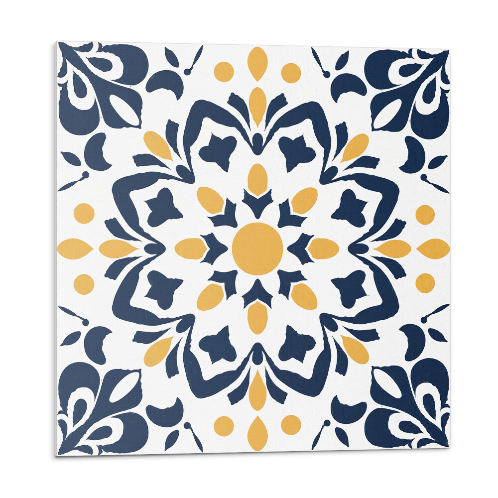 Panel ścienny pcv Kwiatowa mandala w artystycznym stylu