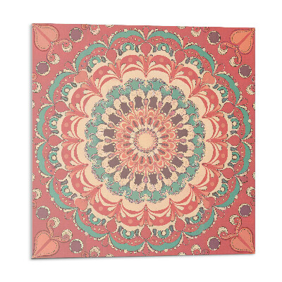 Płyta na ścianę Mandala z subtelnymi detalami