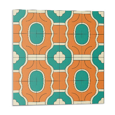 Panel ścienny pcv Wzór w kratkę o geometrycznym stylu