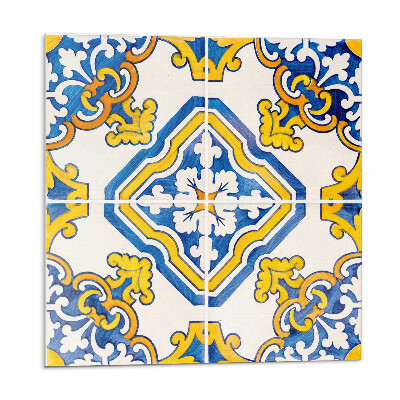 Panel dekoracyjny Kwiatowa mozaika w stylu artystycznym