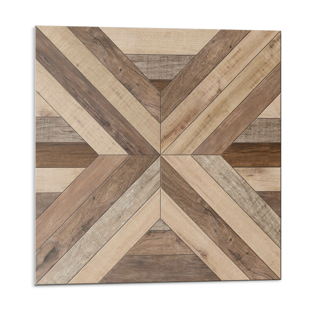 Panel dekoracyjny Drewniane panele w abstrakcyjnym stylu