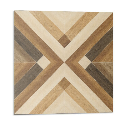 Panel ścienny Kratkowy motyw geometryczny