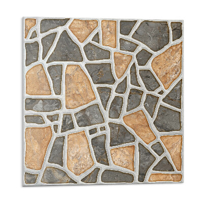 Panel dekoracyjny Mozaika z kamiennych kształtów