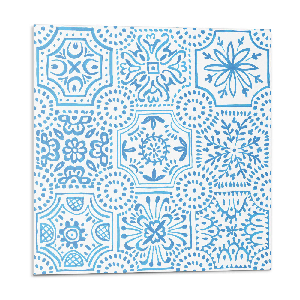 Panel ścienny Kratkowane wzory ceramiczne