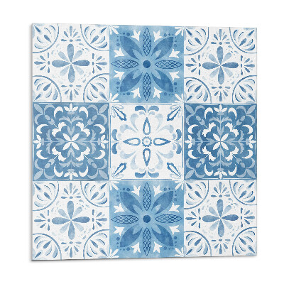 Panel ścienny Kwiatowe kafelki w harmonijnym układzie