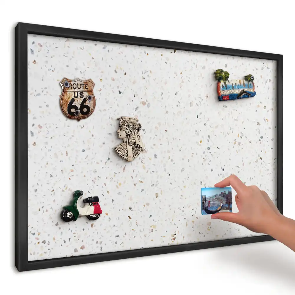 Tablica magnetyczna Nowoczesne terrazzo jasne