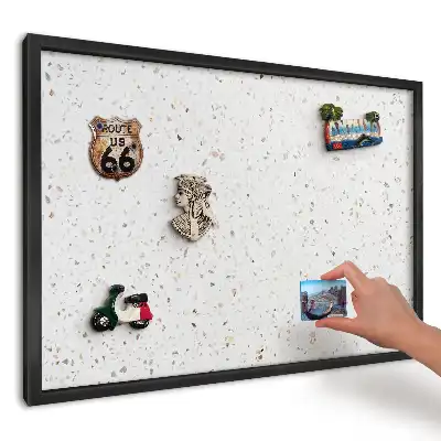 Tablica magnetyczna Nowoczesne terrazzo jasne