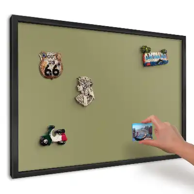 Tablica magnetyczna Żółty pozytywny klimat