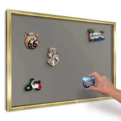 Tablica magnetyczna na ścianę o eleganckim monochromatycznym wzorze