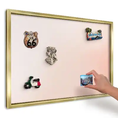 Tablica magnetyczna na ścianę Harmonijna pastelowa kompozycja