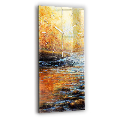 Zegar pionowy Sztuka artystyczna