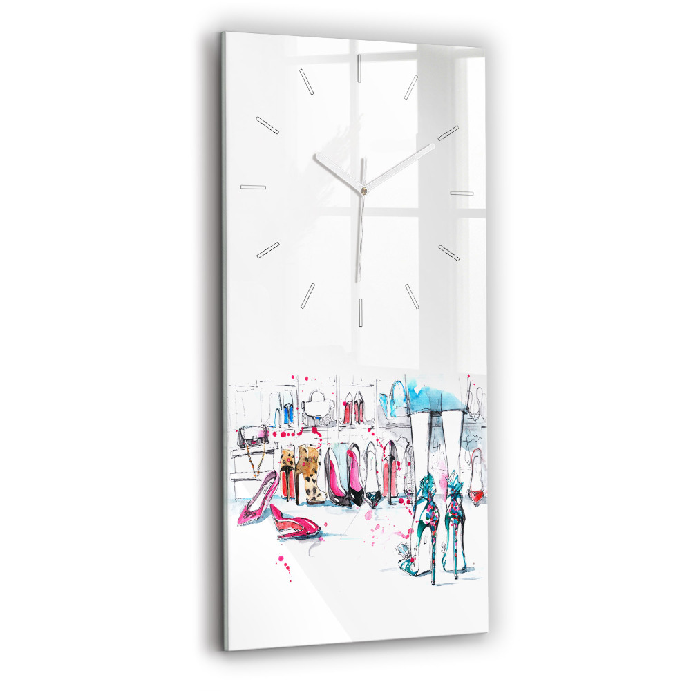 Zegar ścienny pionowy Element kobiecości