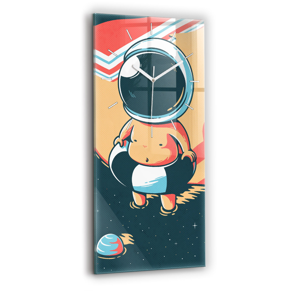 Zegar ścienny pionowy Dziecięca wyobraźnia