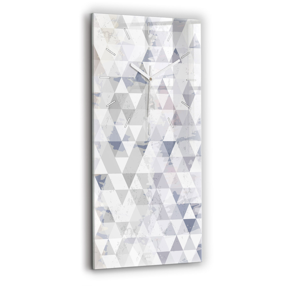 Zegar ścienny pionowy Wzór geometryczny