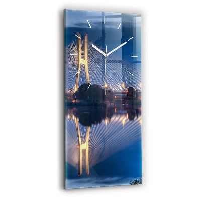 Zegar ścienny pionowy Most Rędziński Wrocław
