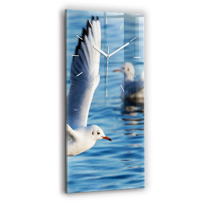 Zegar pionowy Mewy w Gdyni