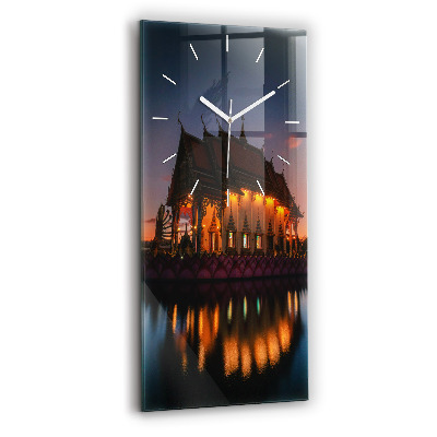 Zegar pionowy Świątynia w Bangkok