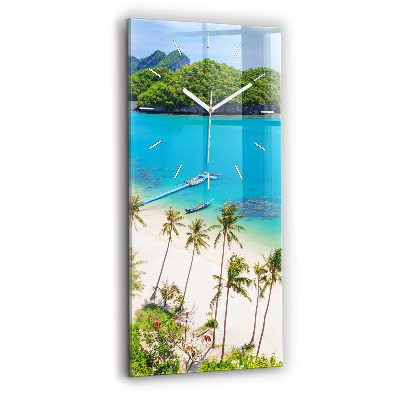 Zegar ścienny pionowy Park narodowy Tajlandia