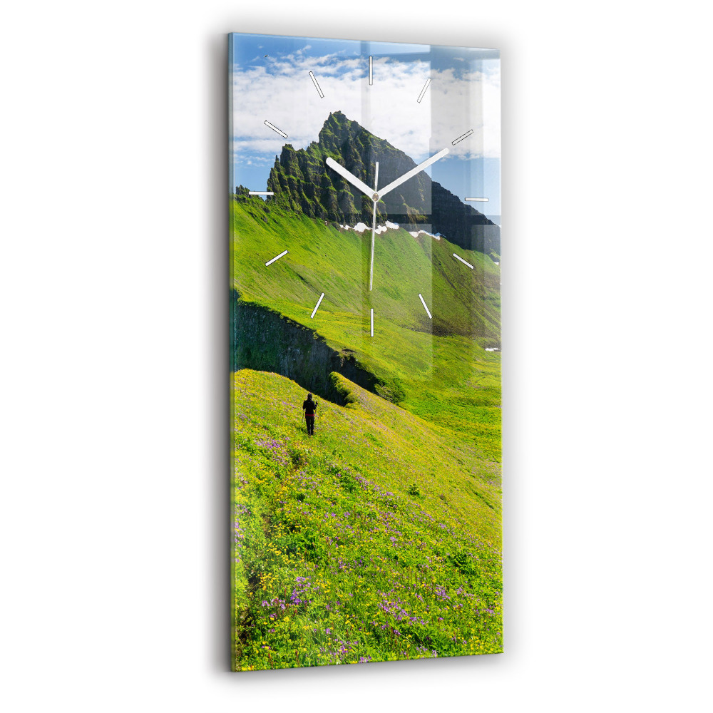 Zegar ścienny pionowy Rezerwat Hornstrandir Islandia