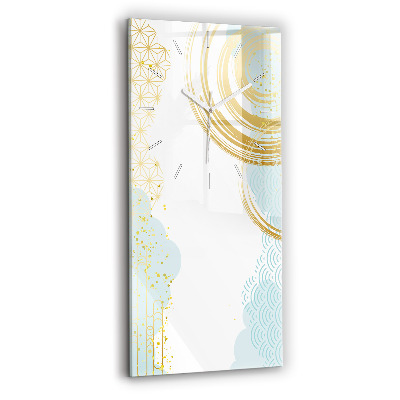 Zegar pionowy Dekoracyjny wzór