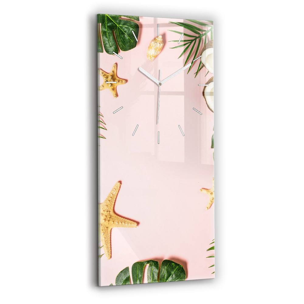 Zegar ścienny pionowy Letni nastrój