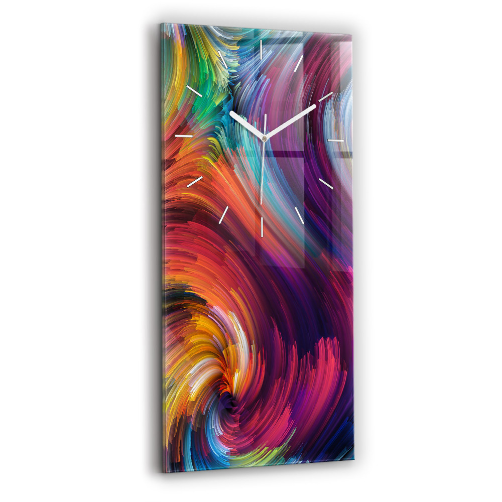 Zegar ścienny pionowy Abstrakcja sale