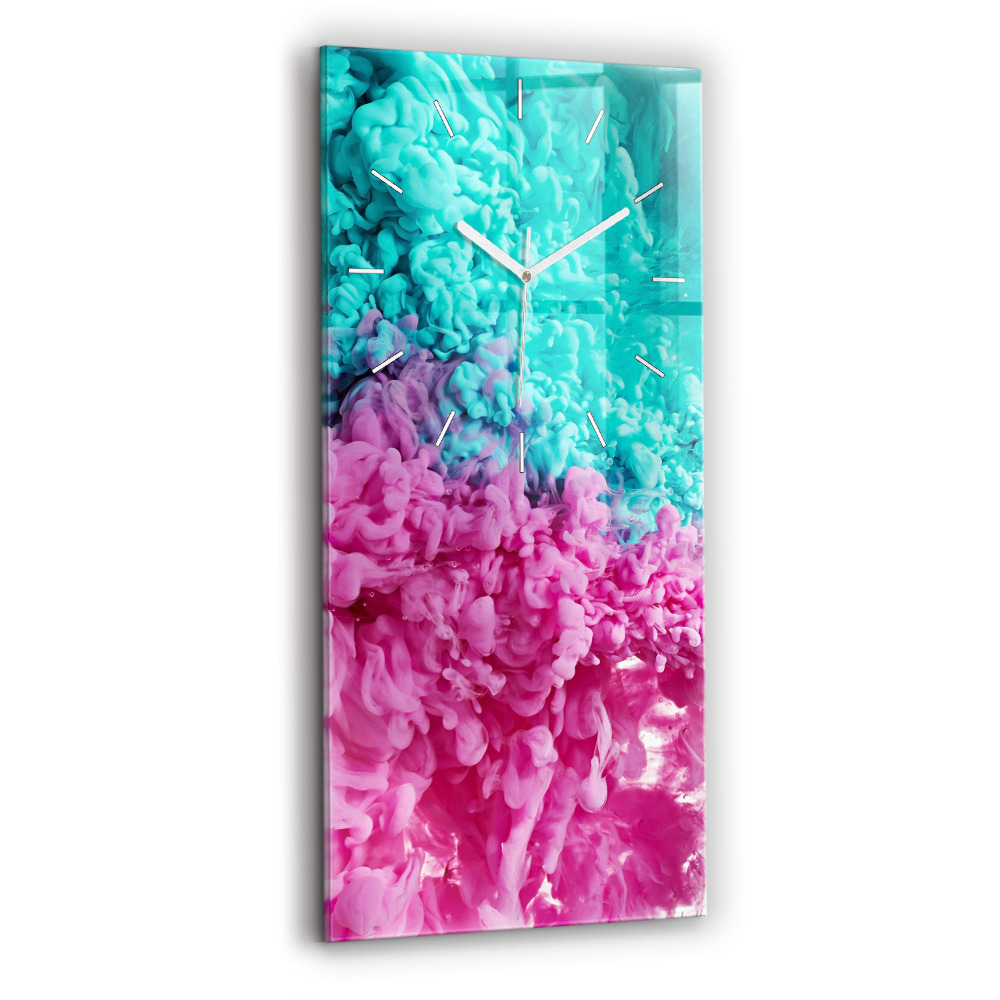 Zegar pionowy Sztuka nowoczesna – plamy