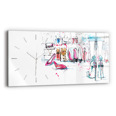 Zegar szklany poziomy Element kobiecości