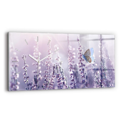 Zegar poziomy Abstrakcja