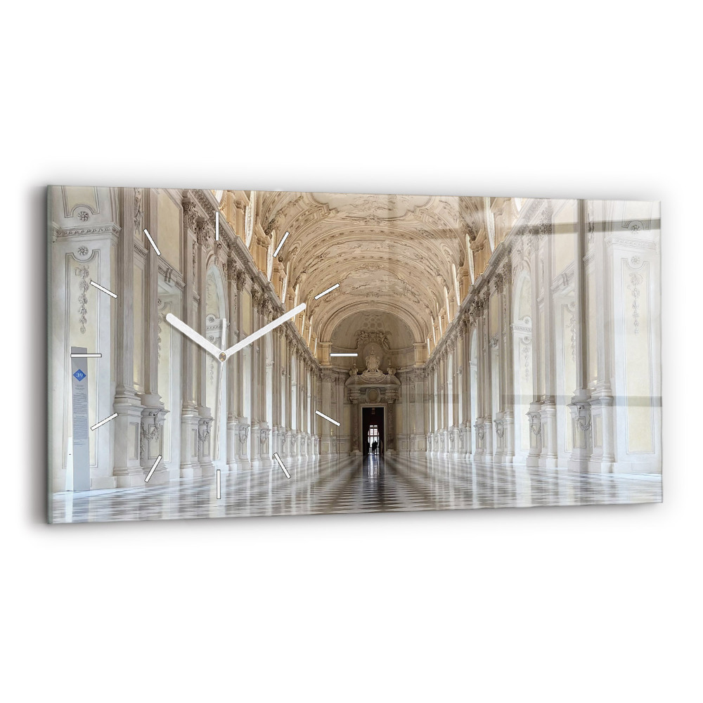 Zegar szklany Muzeum La Veneria Reale