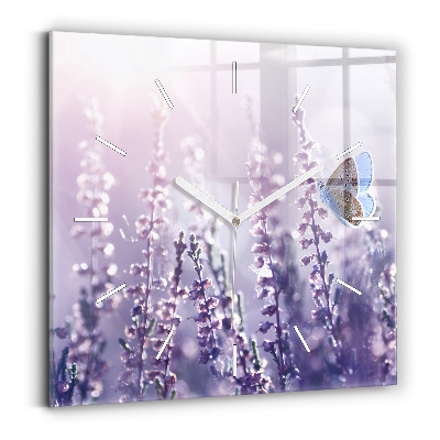 Zegar ścienny kwadratowy Abstrakcja