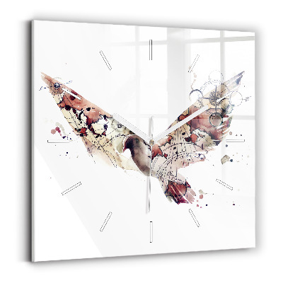 Zegar ścienny kwadratowy Abstrakcyjny widok