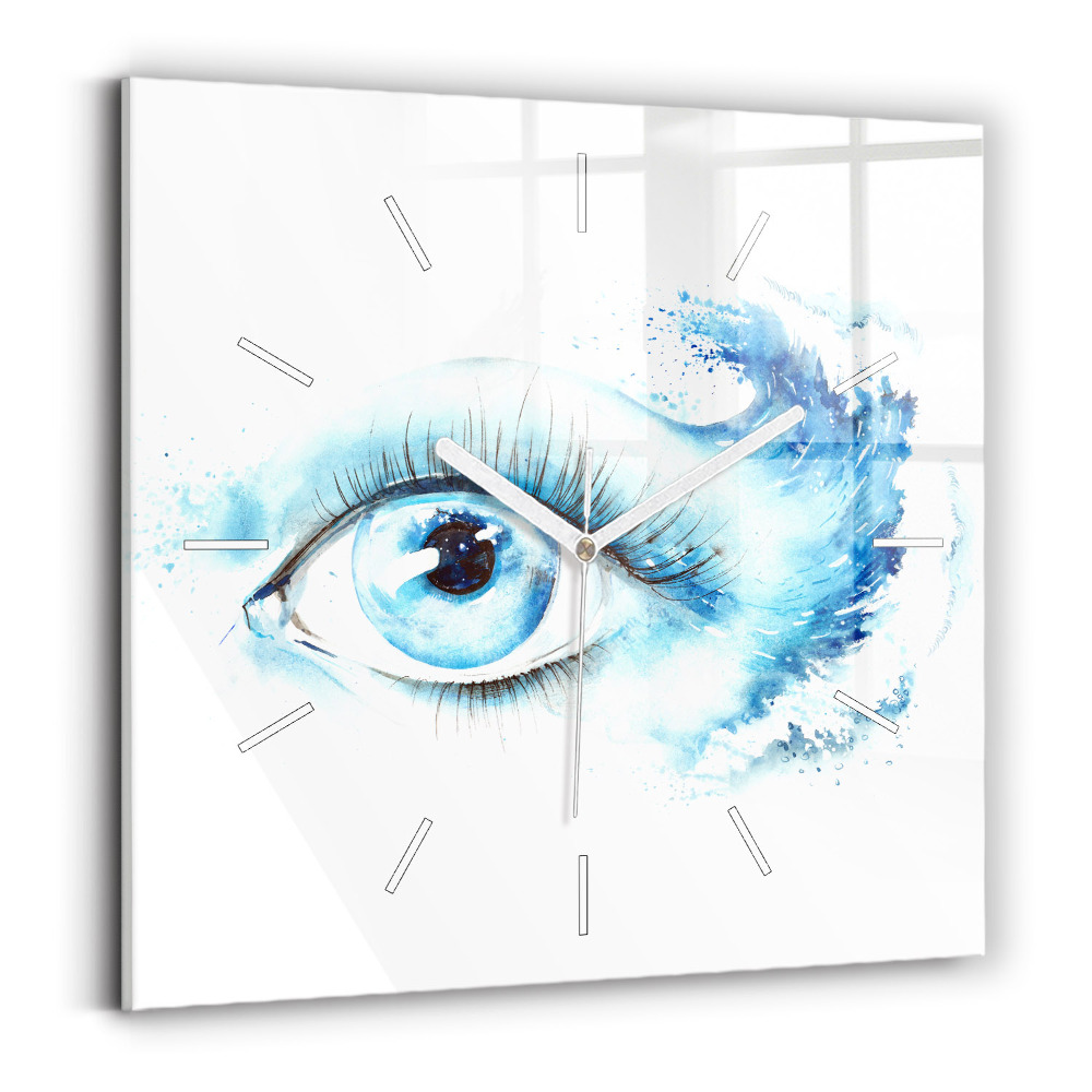 Zegar ścienny kwadratowy Morskie oko