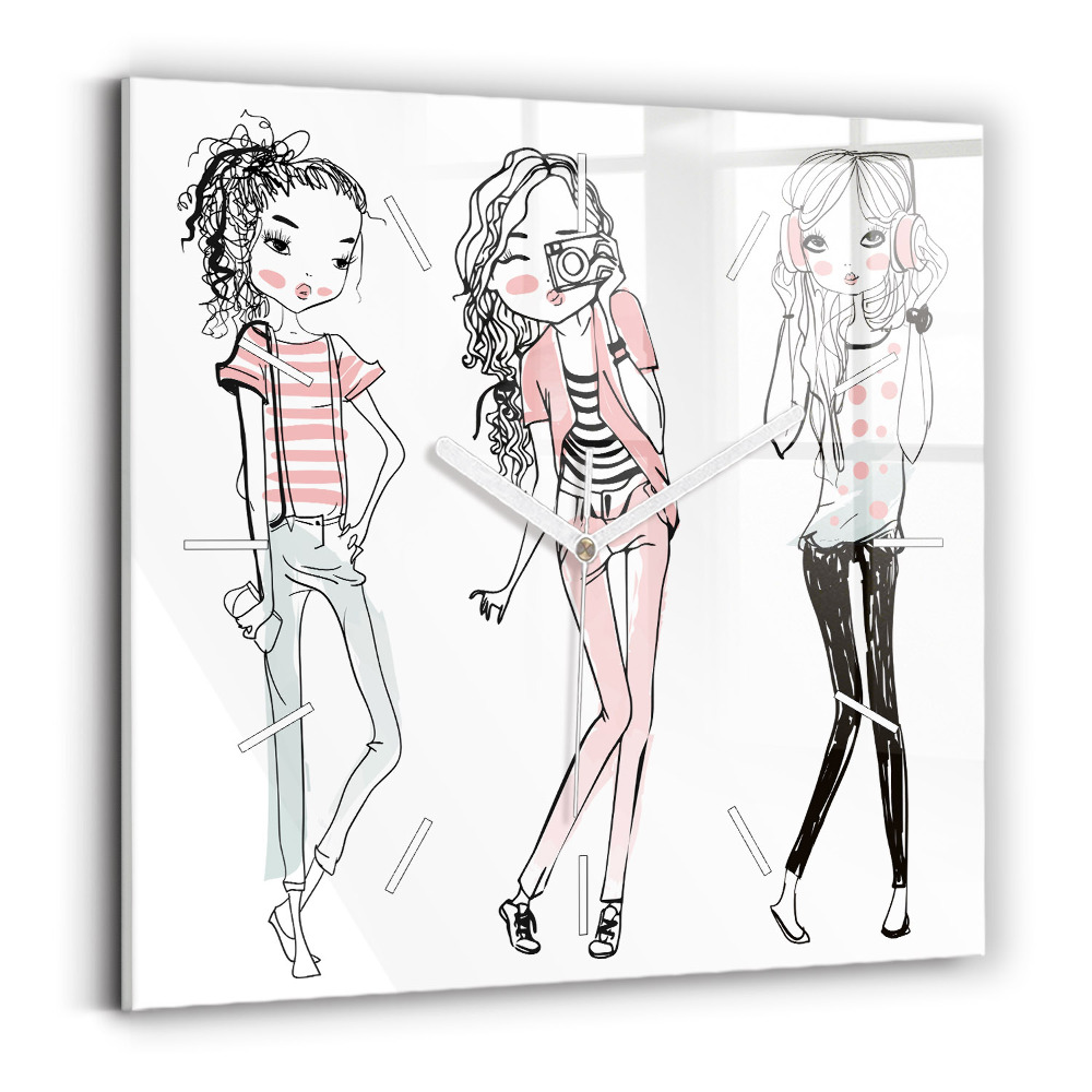 Zegar kwadratowy Moda damska