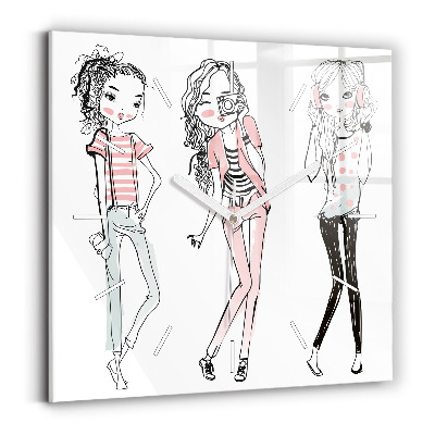 Zegar kwadratowy Moda damska