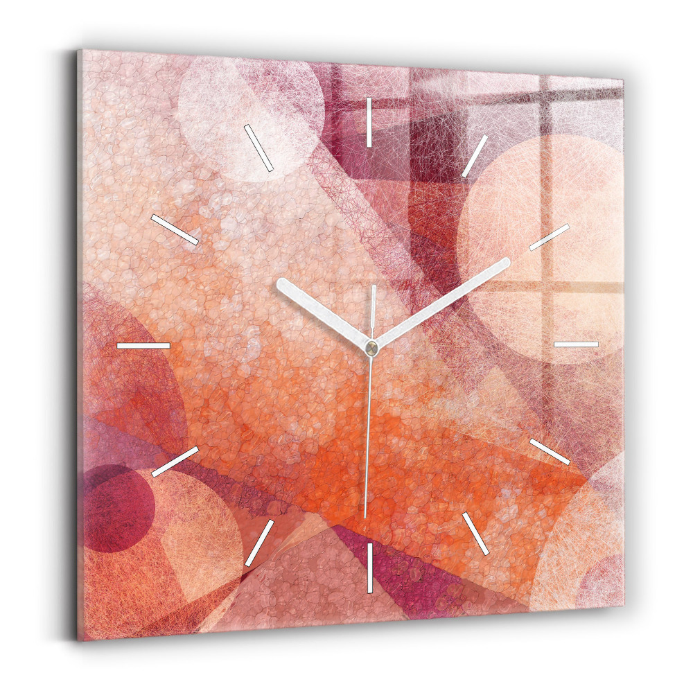 Zegar kwadratowy Geometryczna abstrakcja