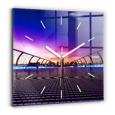 Zegar szklany kwadratowy Katedra Św. Pawła