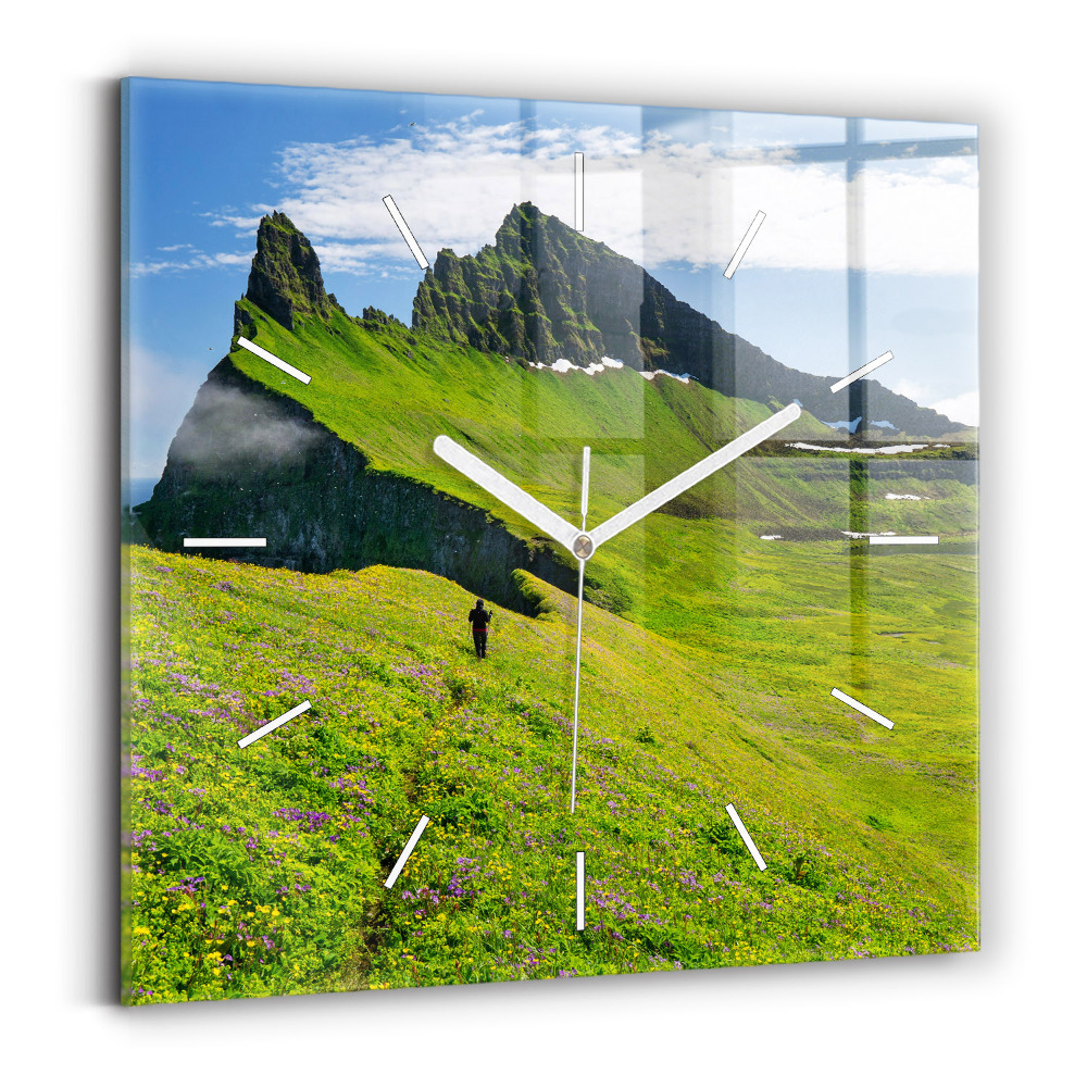 Zegar kwadratowy Rezerwat Hornstrandir Islandia