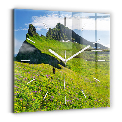 Zegar kwadratowy Rezerwat Hornstrandir Islandia