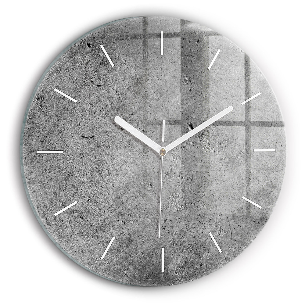 Zegar ścienny Industrialna ściana