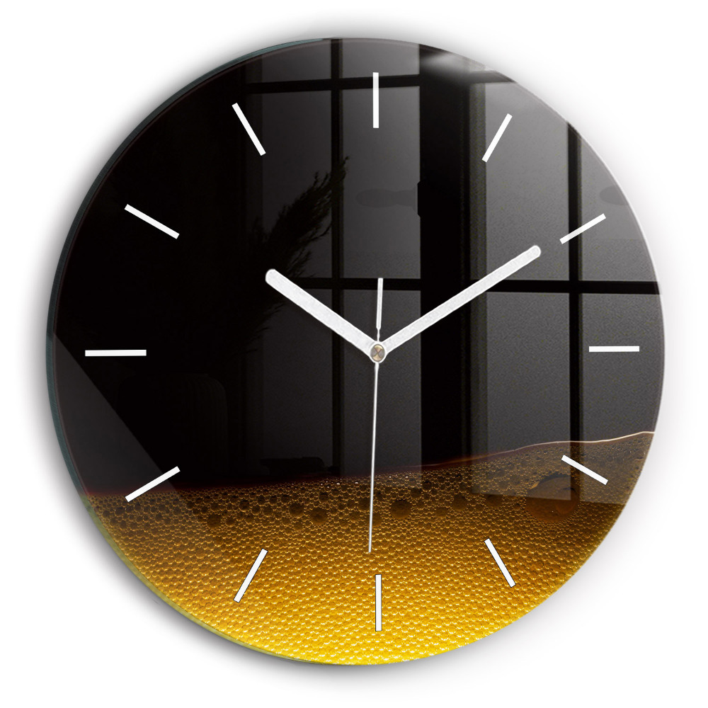 Zegar z nadrukiem Sok pomarańczowy