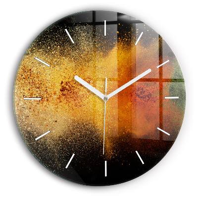 Zegar z nadrukiem Rozsypane przyprawy