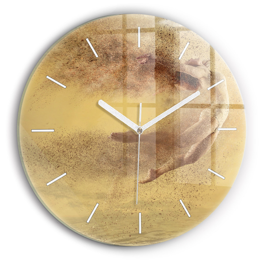 Zegar ścienny Kobieta w figurze